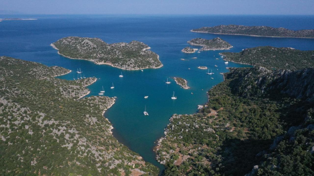 Istlada Tas Ev Apart - Kekova View Kapakli Экстерьер фото