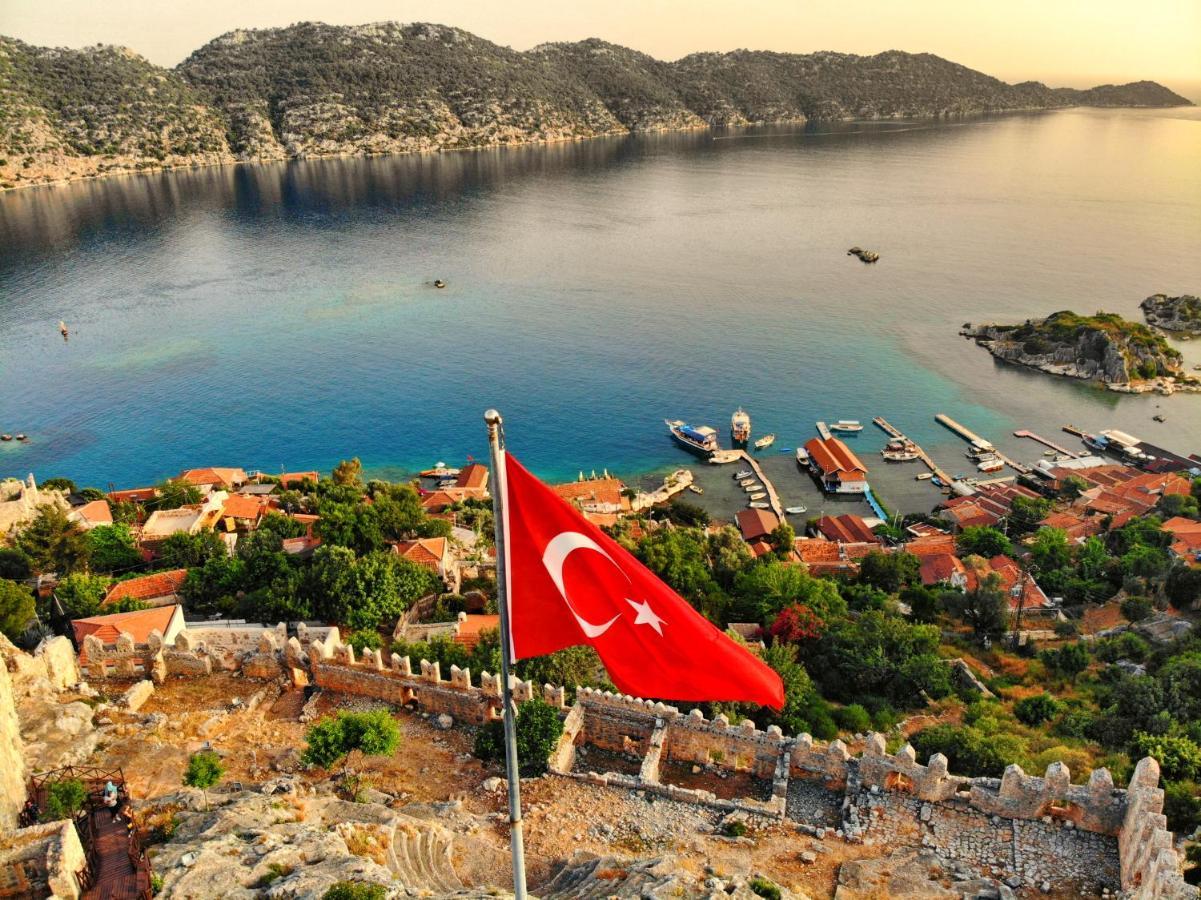Istlada Tas Ev Apart - Kekova View Kapakli Экстерьер фото