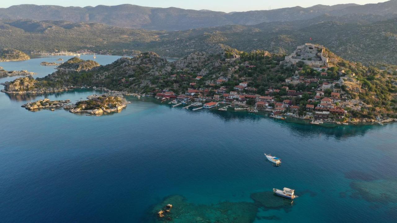 Istlada Tas Ev Apart - Kekova View Kapakli Экстерьер фото