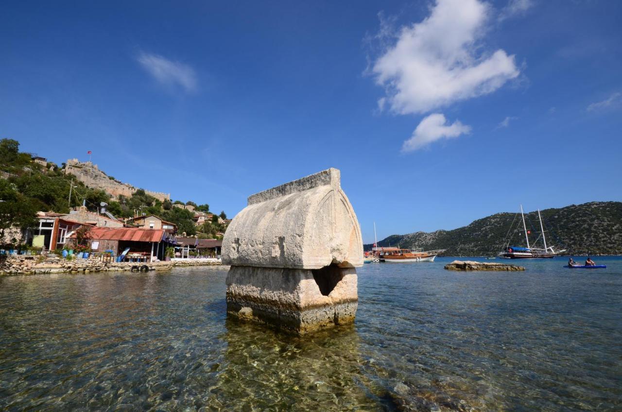 Istlada Tas Ev Apart - Kekova View Kapakli Экстерьер фото